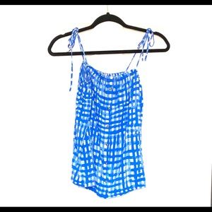 Lilly Pulitzer gingham top NWOT